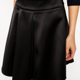 ASOS Premium Skirt In Bonded Satin 3