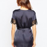 ASOS Satin & Lace Mini Robe 2