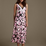 Marks And Spencer La Maison De Senteurs Floral Satin Nightwear 12