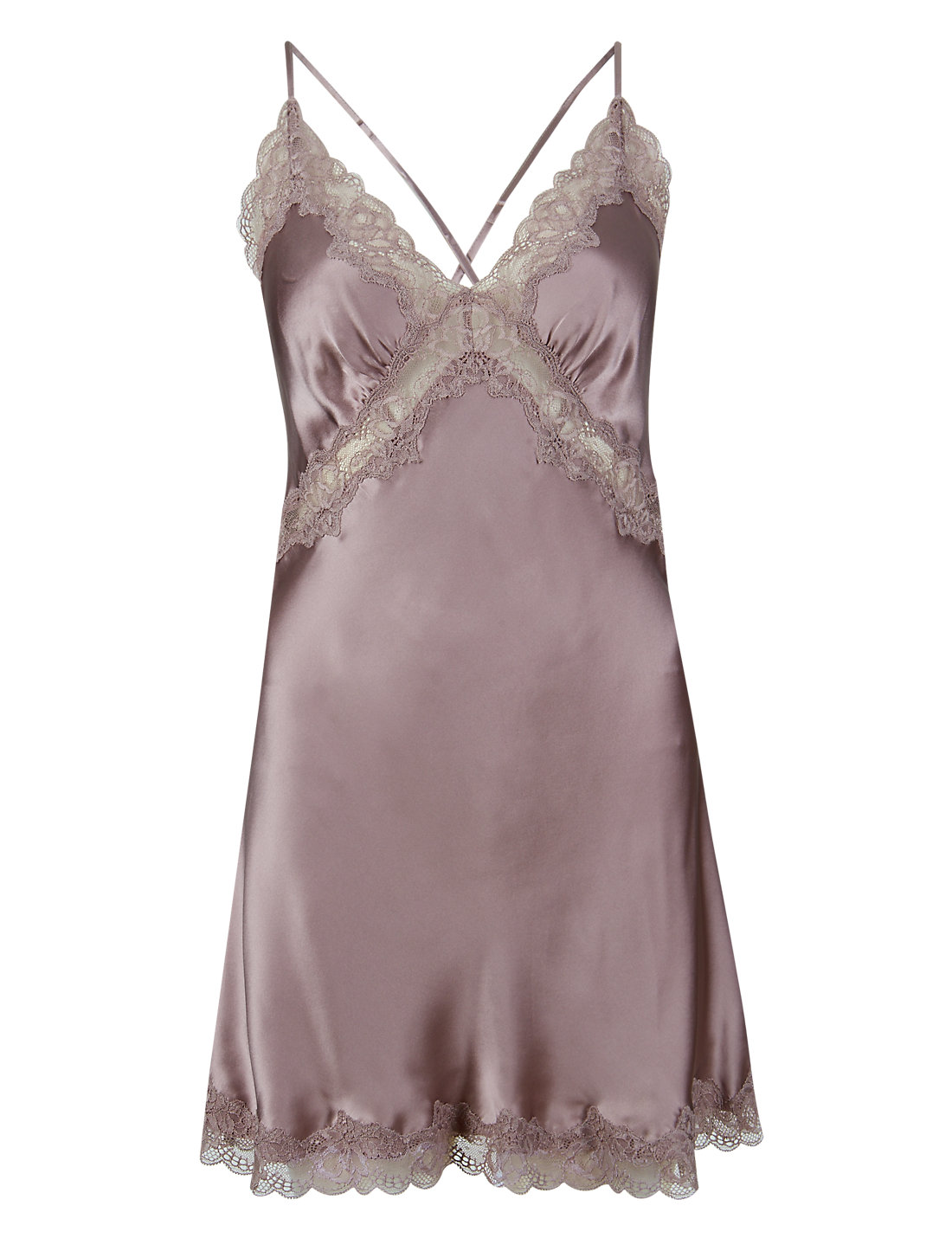 Marks And Spencer Rosie For Autograph Pure Silk Lace Nightwear 2 | Satiny
