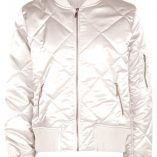 Boohoo Georgina Quilted Satin MA1 Bomber 20