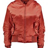 Boohoo Tessa Satin MA1 Bomber 3