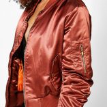 Boohoo Tessa Satin MA1 Bomber 4