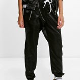 Boohoo Sofia Satin Varsity MA1 Bomber Jacket & Jogger 7