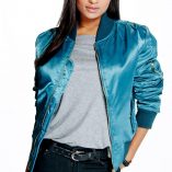 Boohoo Tessa Satin MA1 Bomber 26