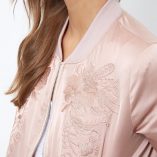 New Look Shell Embroidered Bomber Jacket 5