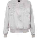 New Look Shell Embroidered Bomber Jacket 6