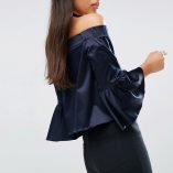 ASOS Satin Off Shoulder Top 10