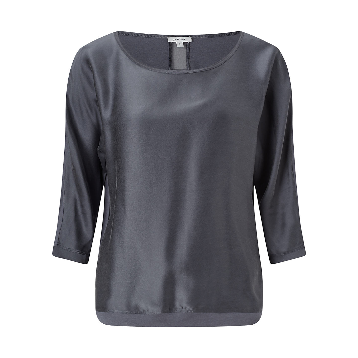 John Lewis Jigsaw Satin Batwing Top - Satiny