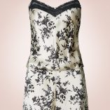 Marks And Spencer Silk And Lace Black Mix Print Set 10