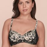 Marks And Spencer Silk And Lace Black Mix Print Set 25