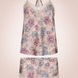 Marks And Spencer Silk And Lace Floral Print Set 2