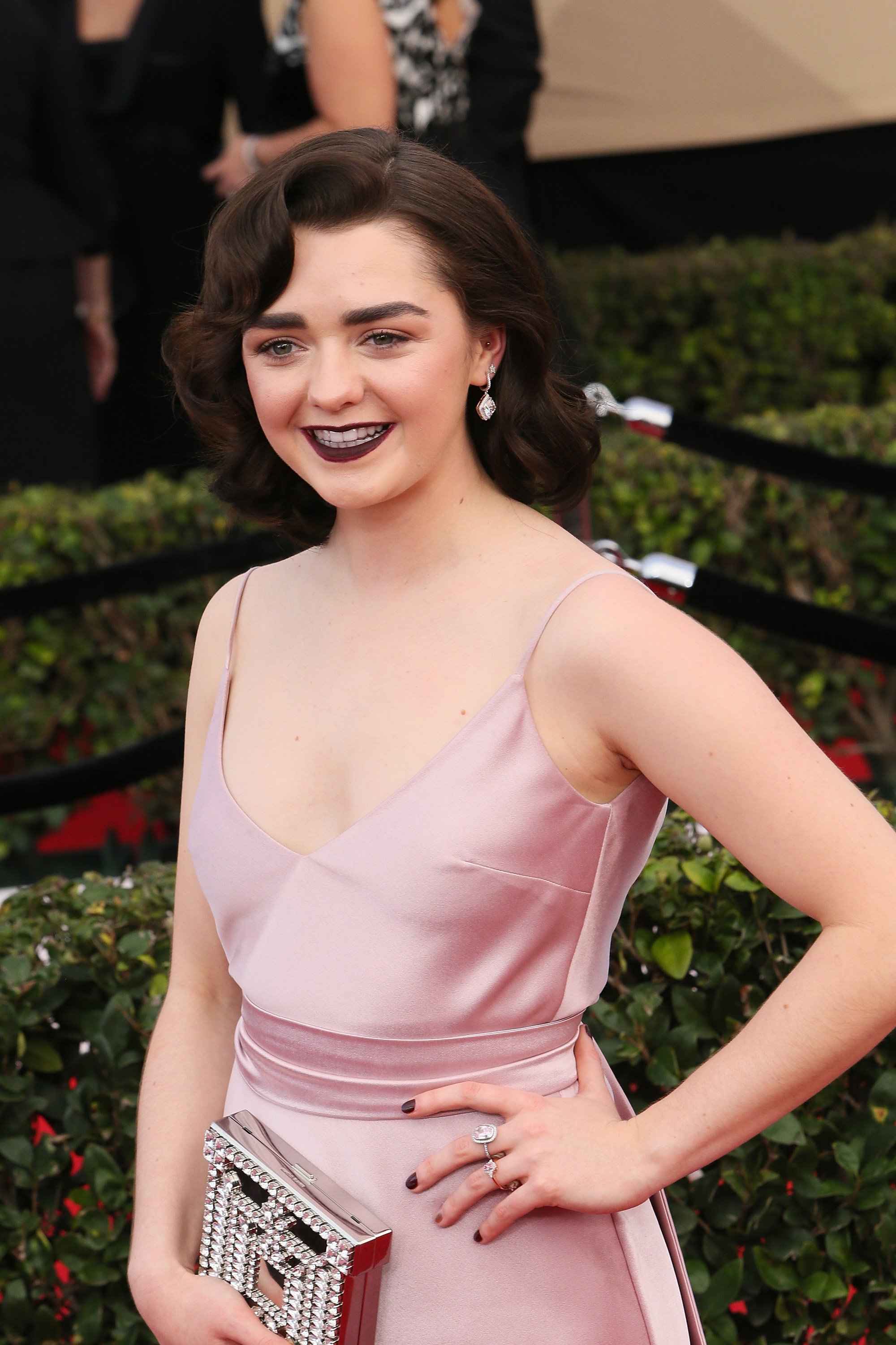 Maisie Williams 23rd Screen Actors Guild Awards 4 Satiny