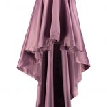 Boohoo Annia Satin Dipped Hem Full Maxi Skirt 6