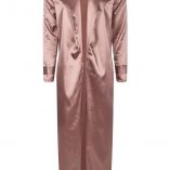 Boohoo Holly Satin Belted Duster 3