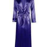 Boohoo Holly Satin Belted Duster 6