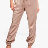 Boohoo Willow Luxe Satin Joggers 4