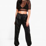 Boohoo Willow Luxe Satin Joggers 5