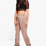 Boohoo Willow Luxe Satin Joggers 7