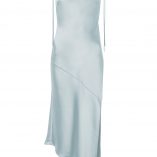 Topshop Asymmetric Hem Slip Dress 6