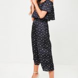 Missguided Bandeau Frill Culotte Jumpsuit 2