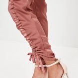 Missguided Ruched Sleeve Satin 15