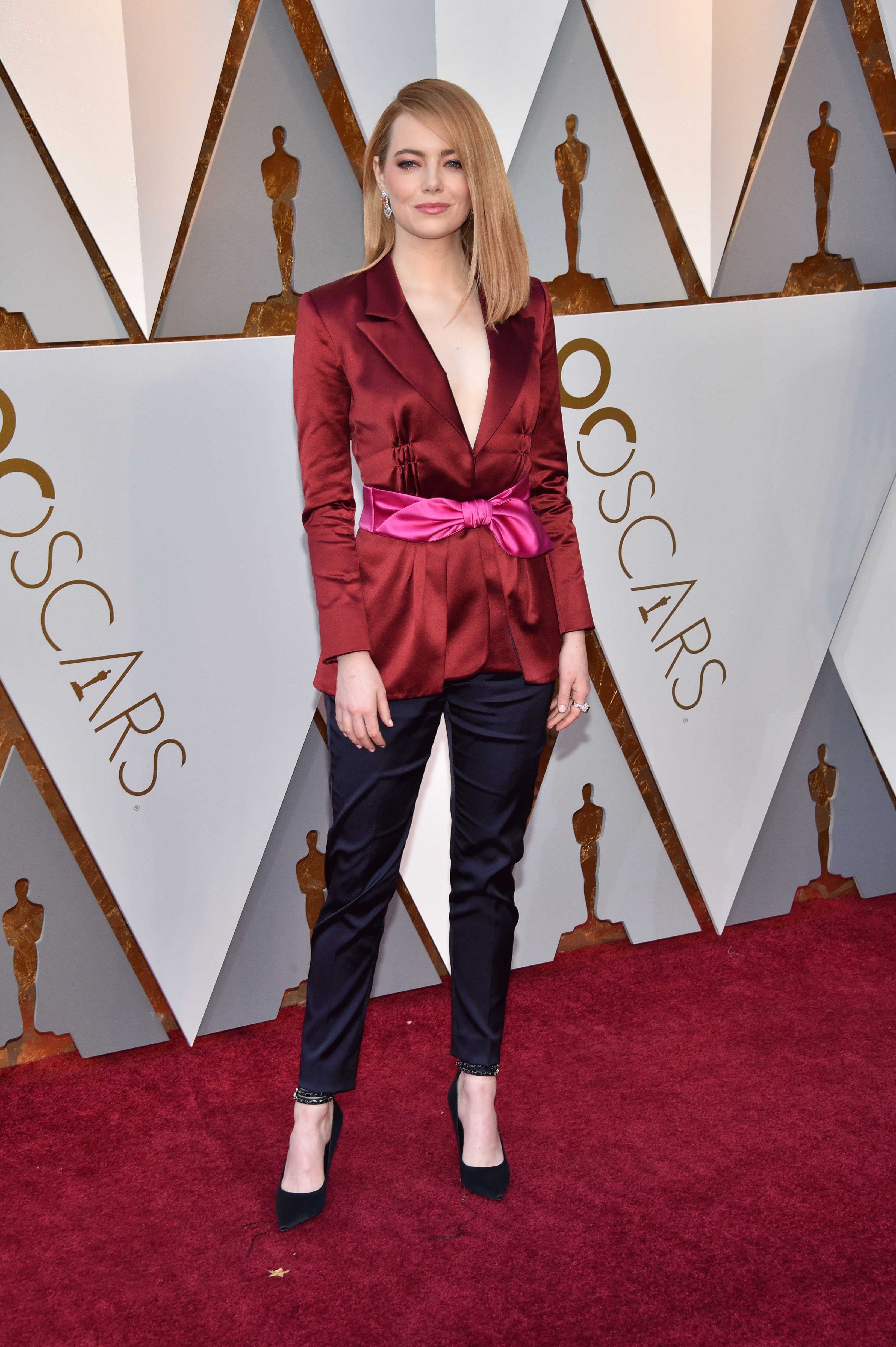 Emma Stone 90th Academy Awards 4 - Satiny