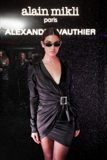 Lily Aldridge Alain Mikli x Alexandre Vauthier Launch Party 1