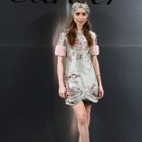 Lily Collins Santos De Cartier Watch Launch 4