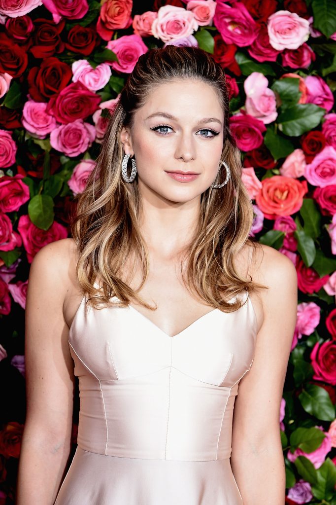 Melissa Benoist 2018 Tony Awards Satin