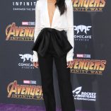 Zoe Saldana Avengers Infinity War Premiere 12