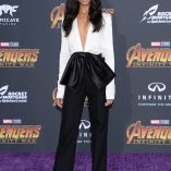 Zoe Saldana Avengers Infinity War Premiere 14