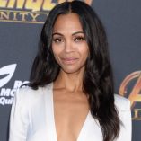 Zoe Saldana Avengers Infinity War Premiere 16