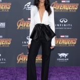 Zoe Saldana Avengers Infinity War Premiere 17