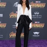 Zoe Saldana Avengers Infinity War Premiere 18