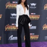 Zoe Saldana Avengers Infinity War Premiere 19