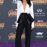 Zoe Saldana Avengers Infinity War Premiere 2