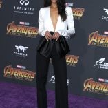 Zoe Saldana Avengers Infinity War Premiere 25