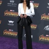Zoe Saldana Avengers Infinity War Premiere 26