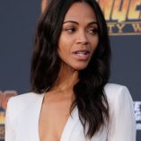 Zoe Saldana Avengers Infinity War Premiere 30