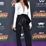Zoe Saldana Avengers Infinity War Premiere 34