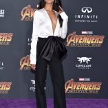 Zoe Saldana Avengers Infinity War Premiere 35