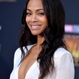 Zoe Saldana Avengers Infinity War Premiere 40