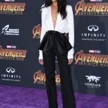 Zoe Saldana Avengers Infinity War Premiere 42