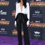 Zoe Saldana Avengers Infinity War Premiere 43