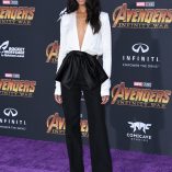 Zoe Saldana Avengers Infinity War Premiere 45