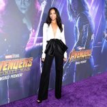 Zoe Saldana Avengers Infinity War Premiere 5