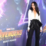 Zoe Saldana Avengers Infinity War Premiere 6