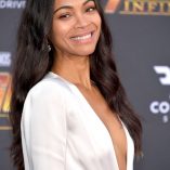 Zoe Saldana Avengers Infinity War Premiere 7