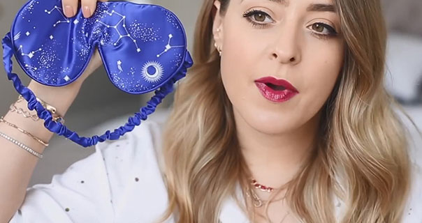 Fleur De Force Eye Mask With Constellations